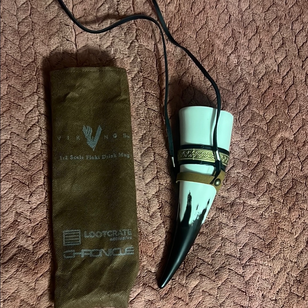 Vikings- Floki Drinking Horn with Strap
